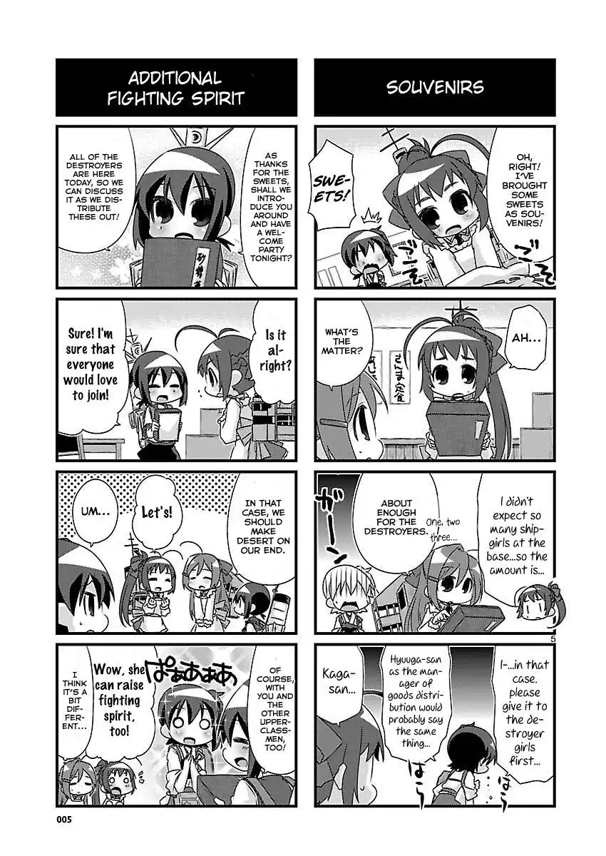 Kantai Collection - Kankore - 4-koma Comic - Fubuki, Ganbarimasu! Chapter 66 5